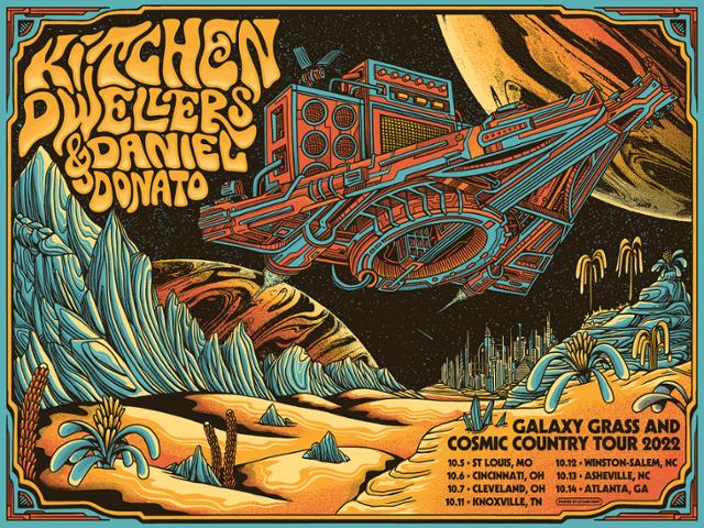 Galaxy Grass and Cosmic Country Tour 2022 (10/5-10/14) — Standard
