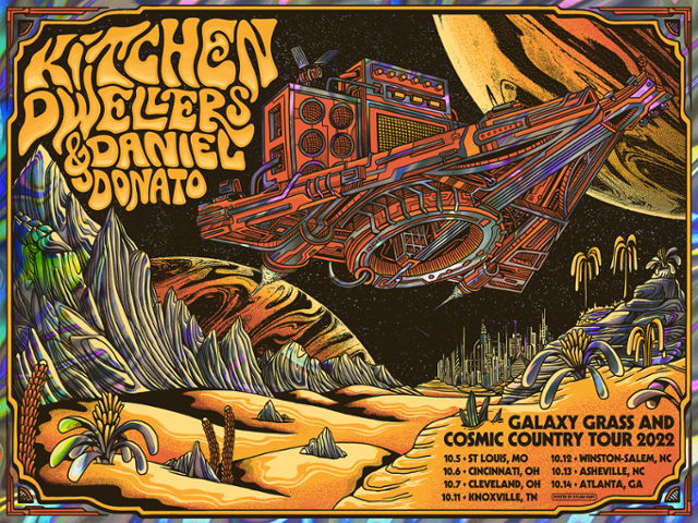 Galaxy Grass and Cosmic Country Tour 2022 (10/5-10/14) — Foil