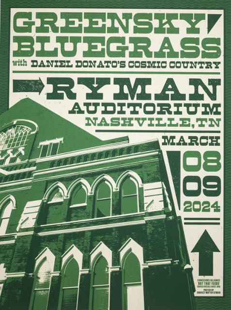 Greensky Bluegrass March 2024 — Standard Green
