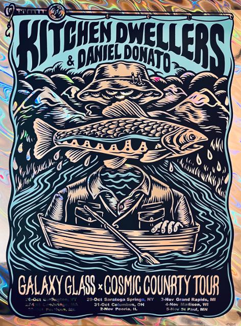 Galaxy Grass and Cosmic Country Tour 2022 (10/26-11/5) — Swirl Foil