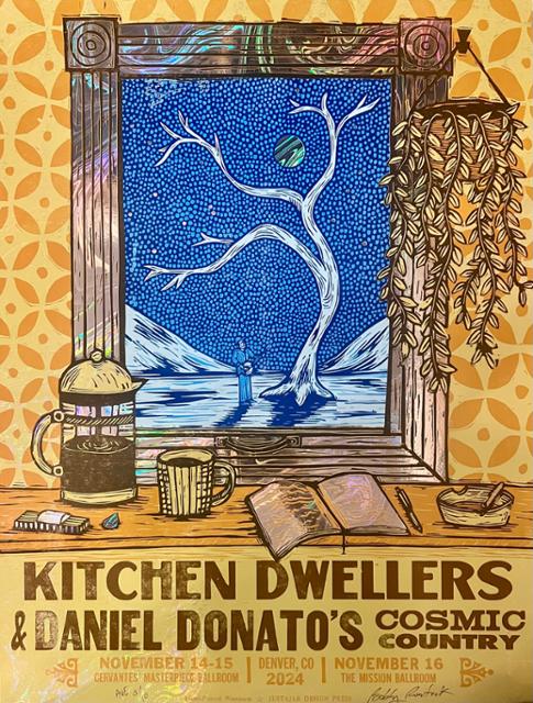 November 2024 w/ Kitchen Dwellers — Swirl Foil