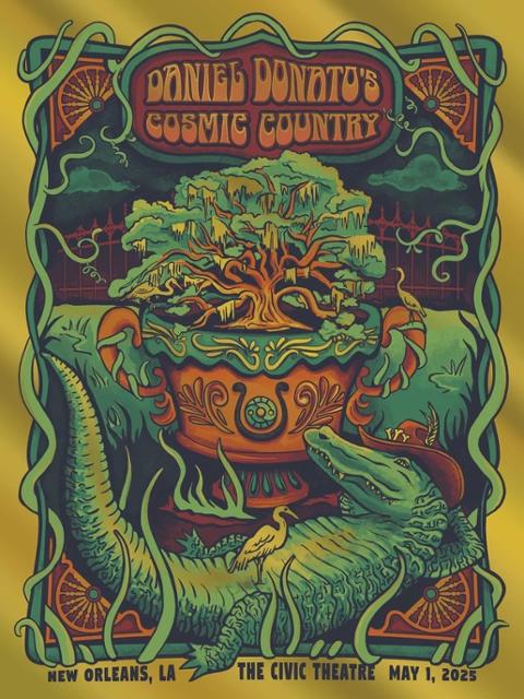Cosmic NOLA 2025 — Gold Foil
