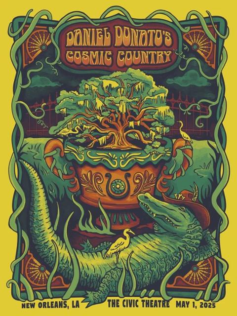 Cosmic NOLA 2025 — Yellow