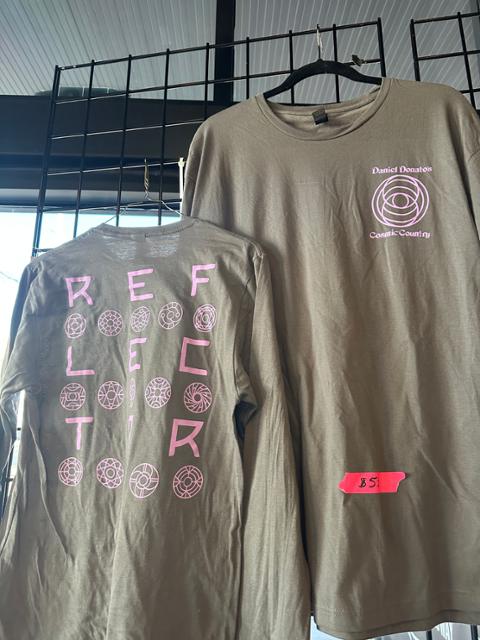 Reflector Tracklist T-Shirt — Long Sleeve
