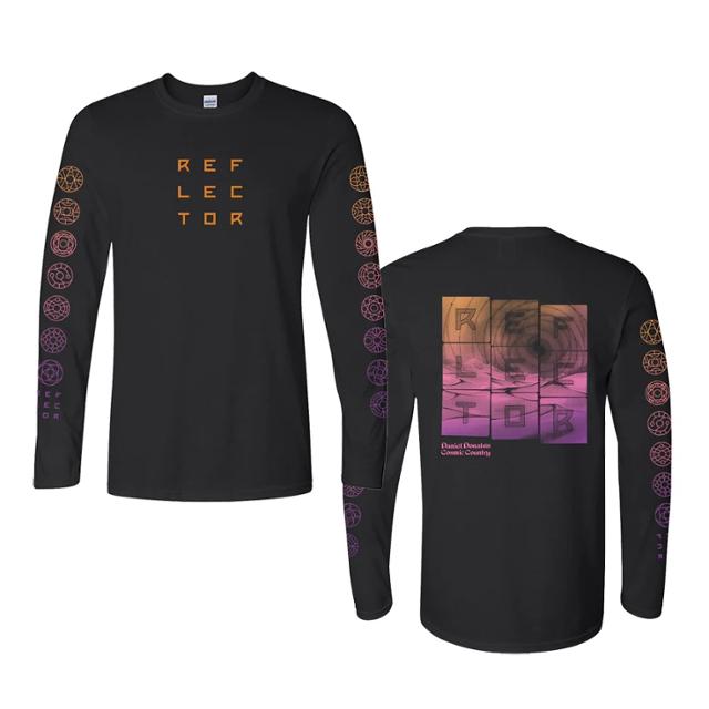 Reflector T-Shirt — Black Long Sleeve