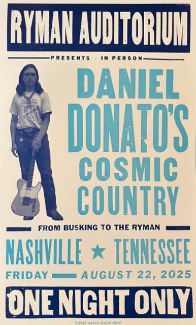 Ryman Auditorium Hatch Show Print — Standard
